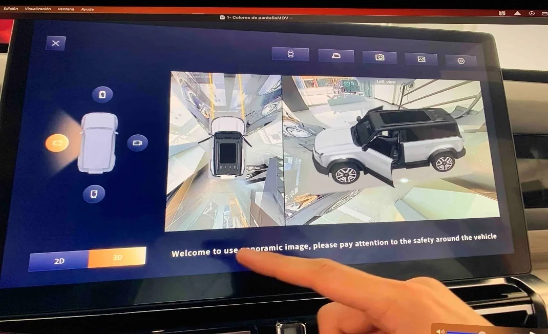 Uso visual del manual iCar-03 4